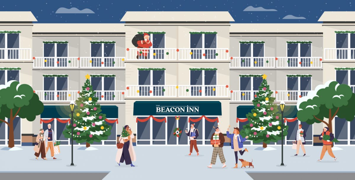 Beacon Inn at Christmas